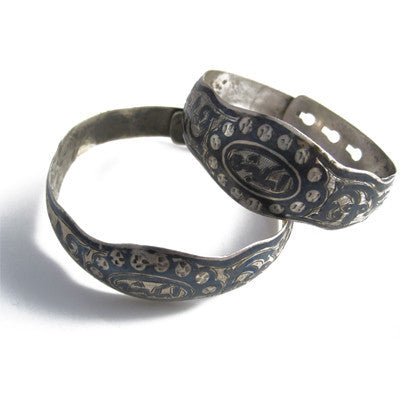 Pair of Antique Balkan Bracelets