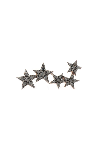 Black Diamond 5 Star Wonder Woman Earring