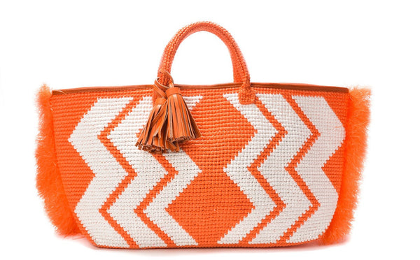 Rosa Big Orange Tote