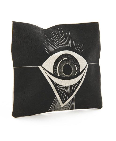 Evil Eye Canvas Coin Pouch