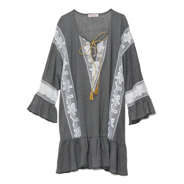 Grey Linen Tunic