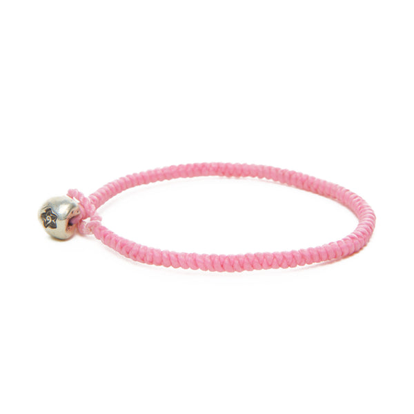 Kid's Pink Flower Nugget Bracelet