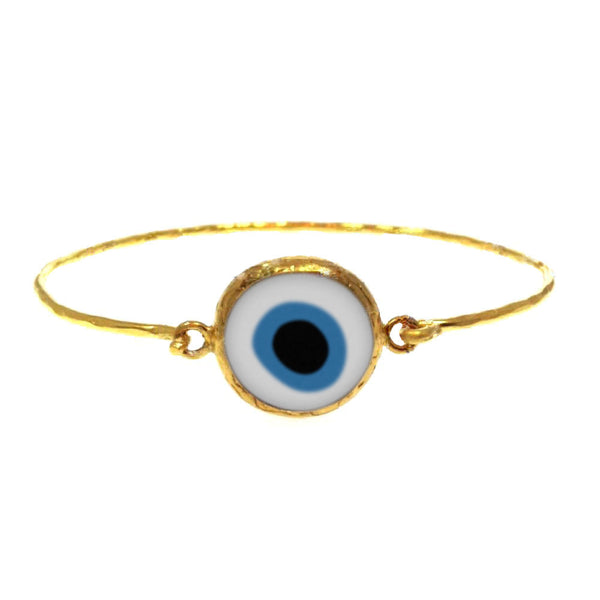 Gold Evil Eye Bracelet