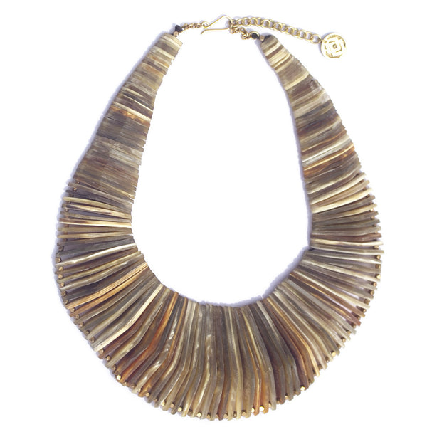 Soko x Laura Siegel Stacked Horn Necklace (Full)