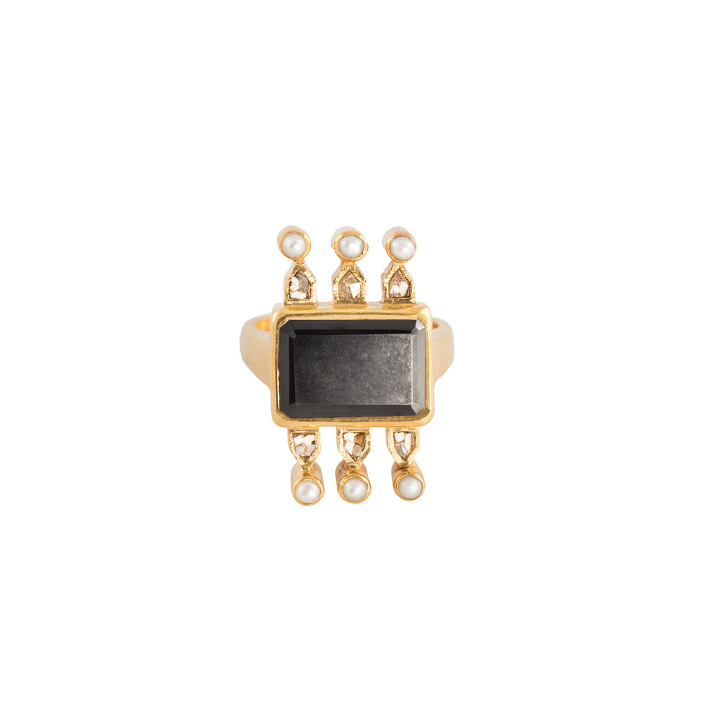 Black Onyx Maisie Ring