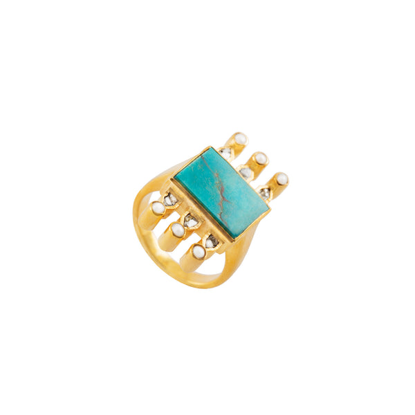 Turquoise Maisie Ring