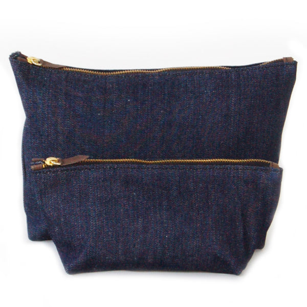 Large Denim Mara Utility Bag