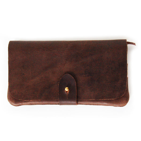 Brown Nubuck Wallet