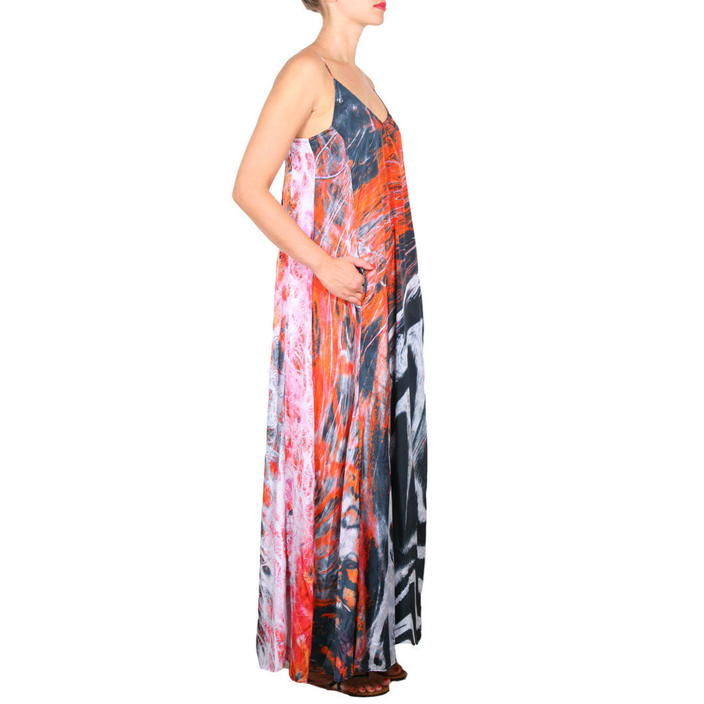 Hot Lava Maxi Pocket Dress