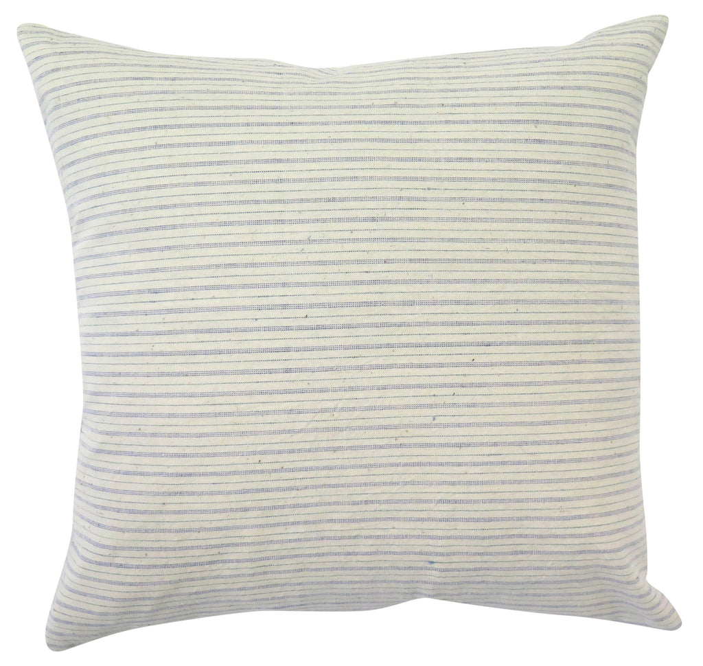 Vintage Hand-dyed Cotton Patched Indigo Pillow