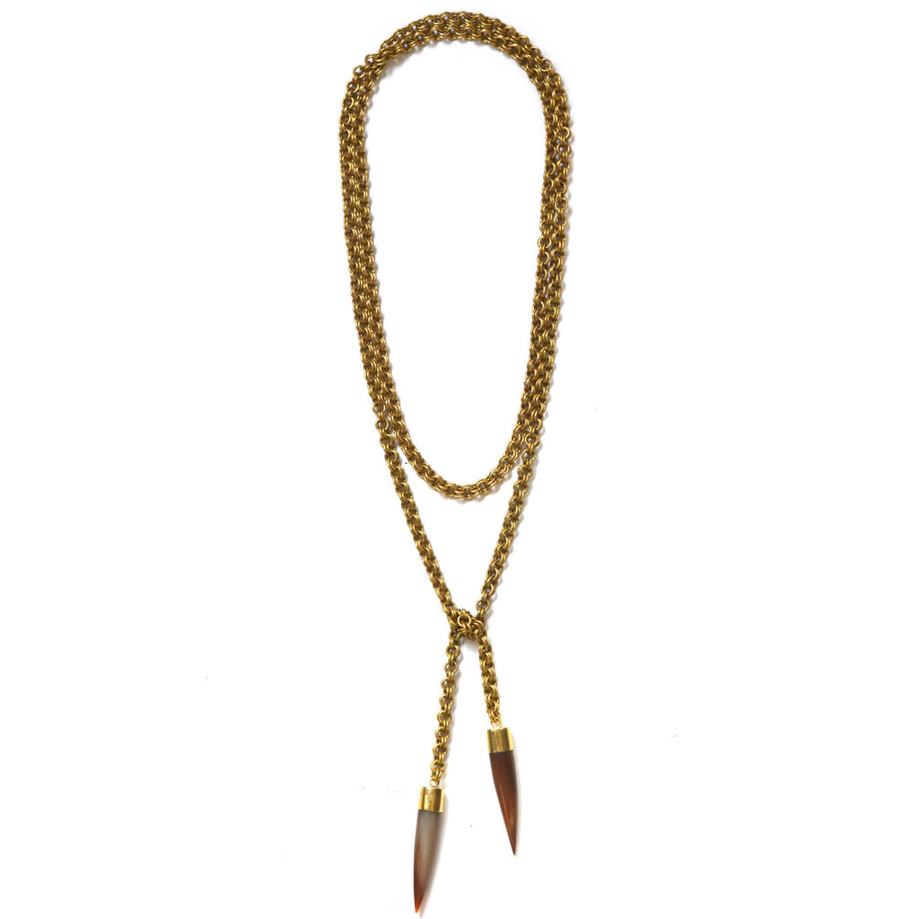 Knotted Talon Necklace