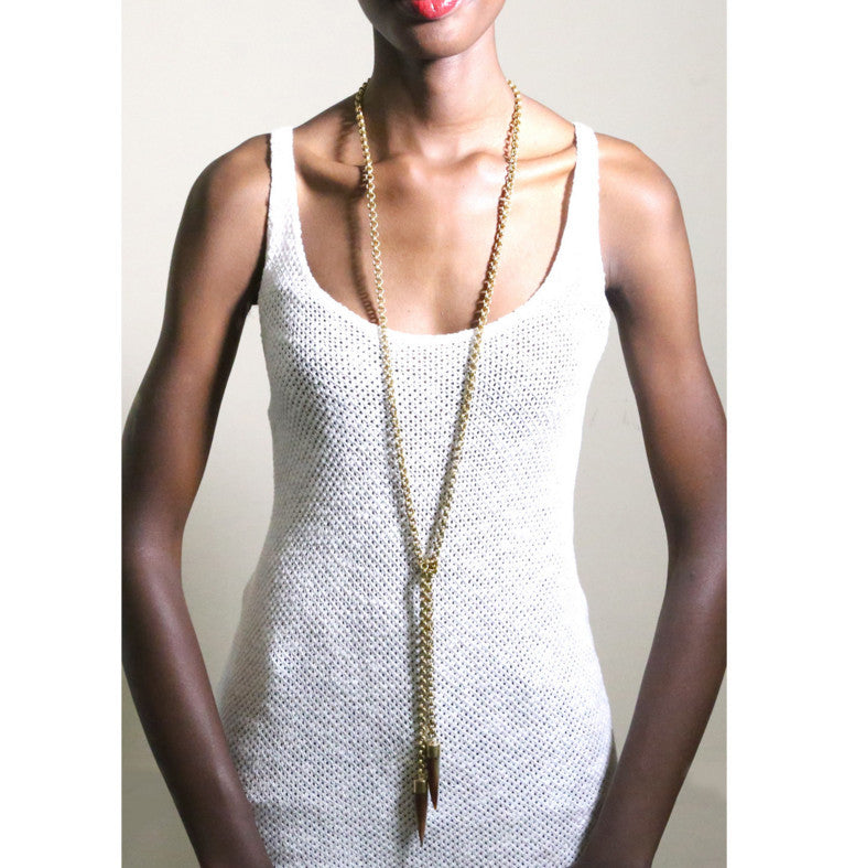 Knotted Talon Necklace