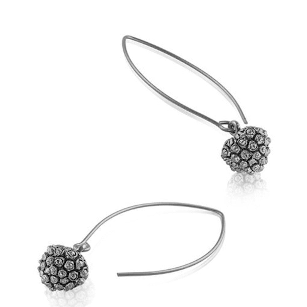 Kousa Dogwood Fruit Earrings - Silver