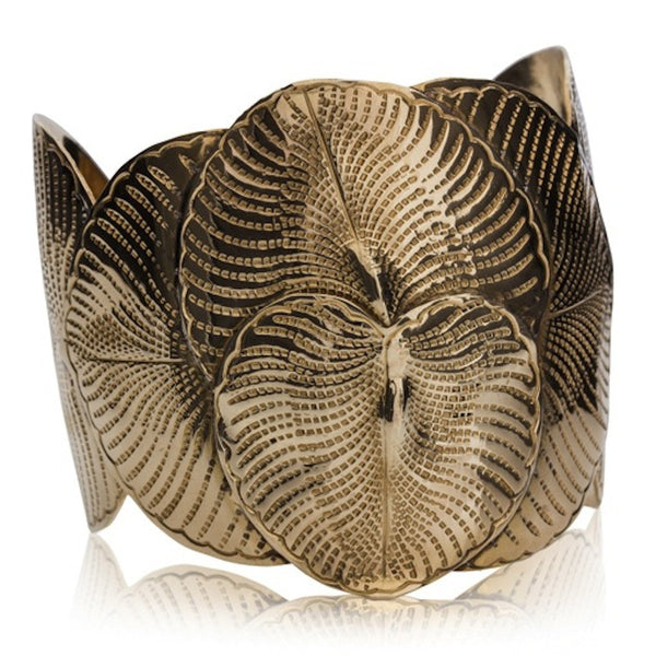 Eucalyptus Leaves Cuff - Tombac