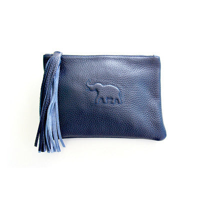 Blue Elephant Clutch