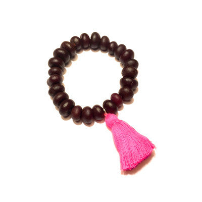 Pink Tassel Vidalia Bracelet