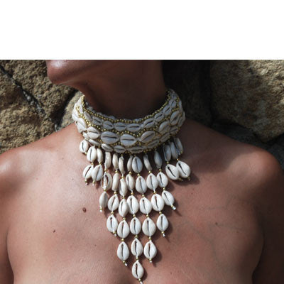 Cowrie Choker Necklace