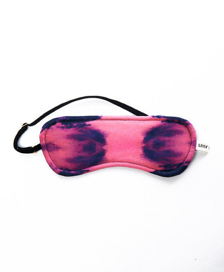 Sky Ink Silk and Cotton Eye Mask