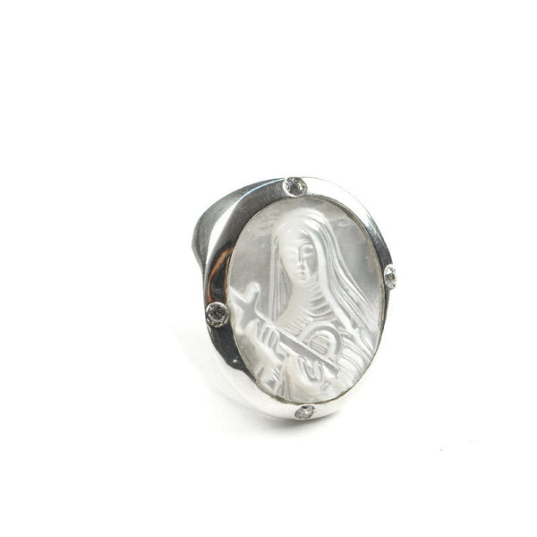 Saint Teresa Pearl Ring