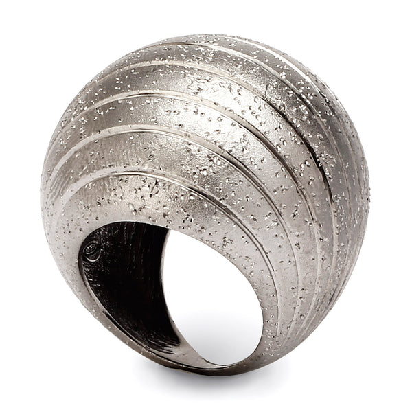 Silver Sphere Ring