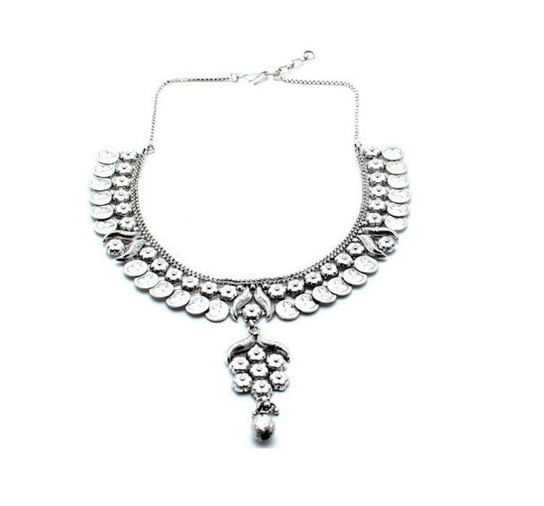 Silver Nepalese Guccha Necklace