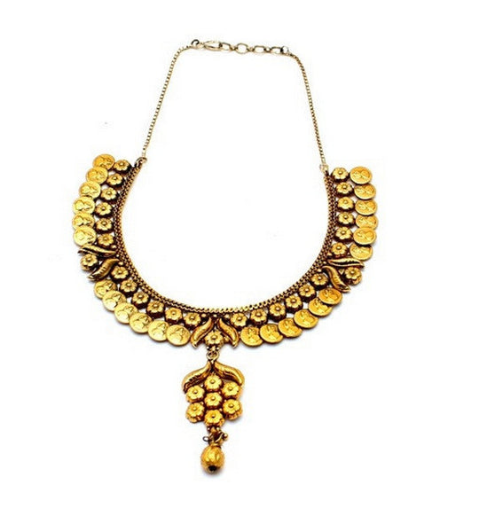 Gold Nepalese Guccha Necklace