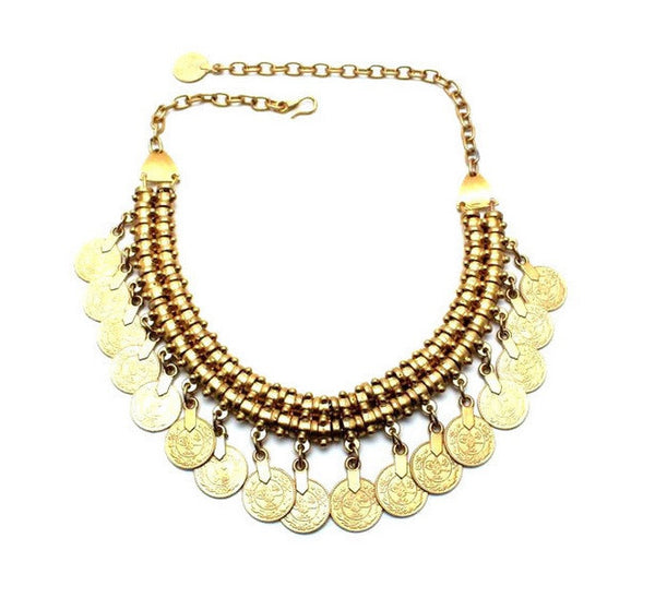 Gold Antalya Tribal Collar