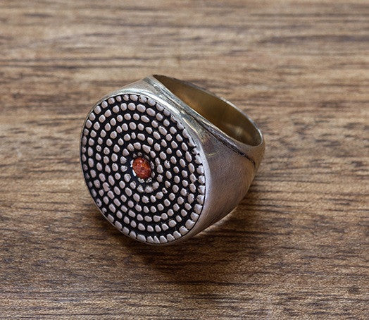 Nagbeshar Coral Ring