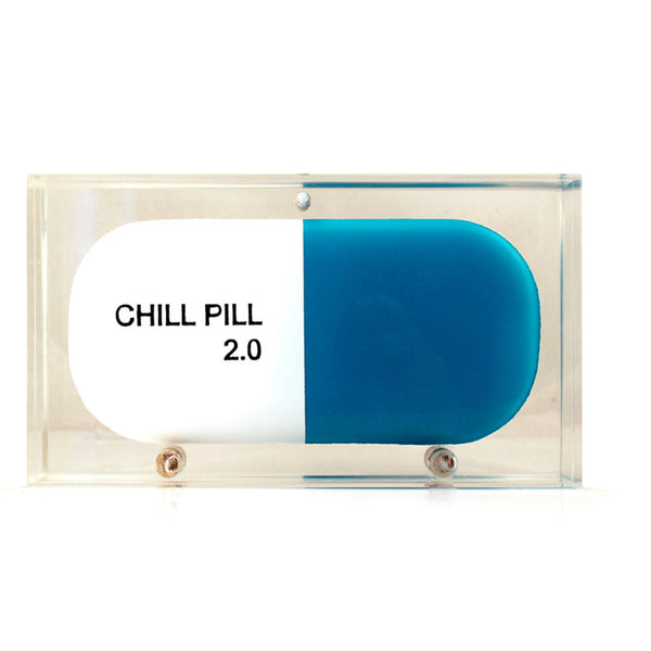 Pastel Blue Chill Pill Clutch