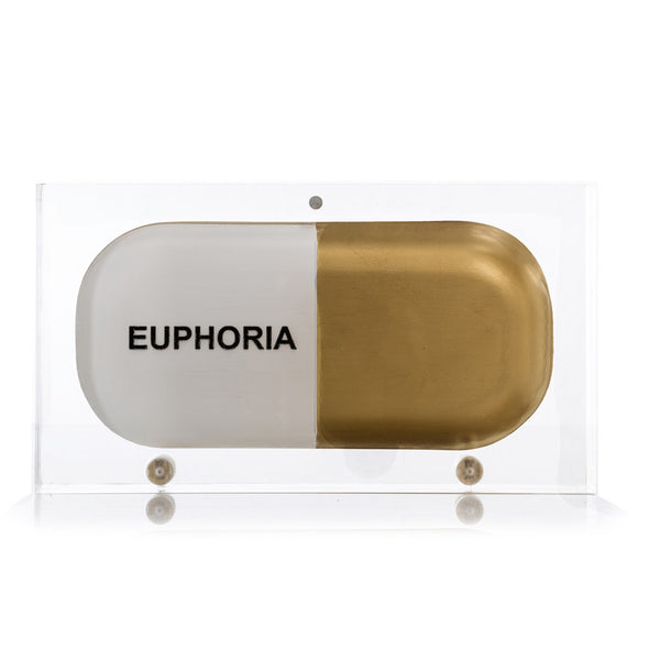 Gold Euphoria Pill Clutch