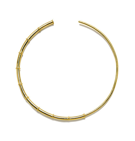 Gold Plated Brass Isida Necklace