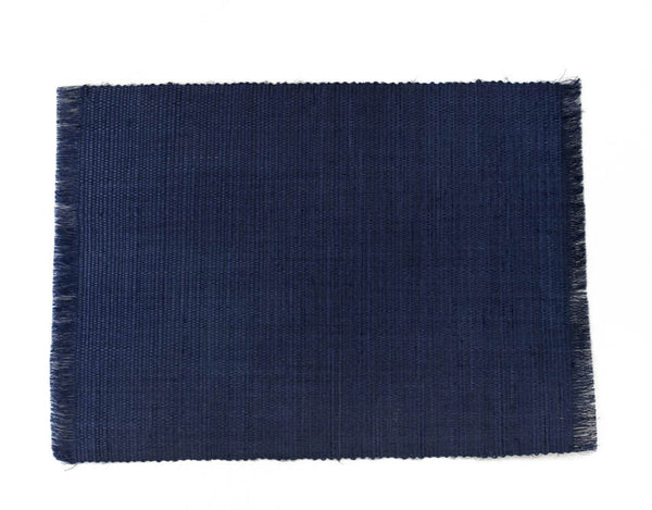 Navy Handwoven Henequen Place Mat