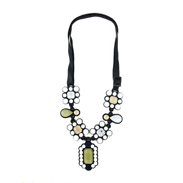 Liz Gold Semi Precious Stone Necklace