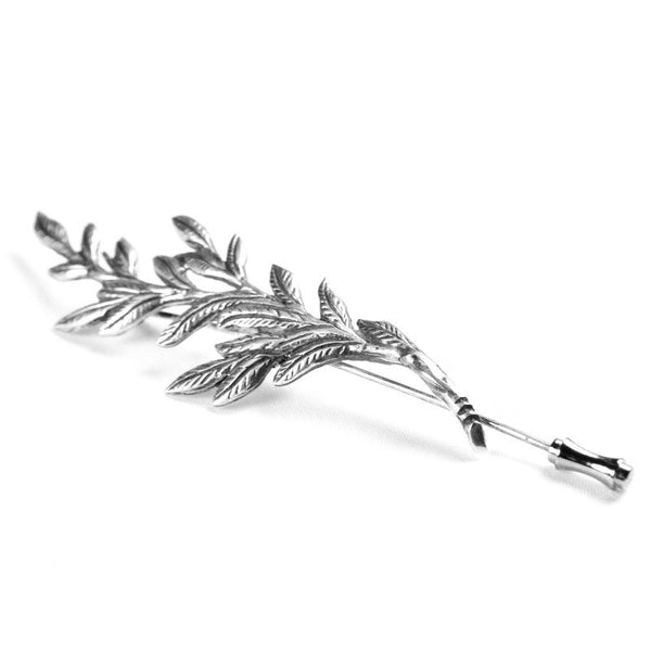 Silver Laurel Pin