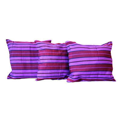 Oaxacan Purple Pillows