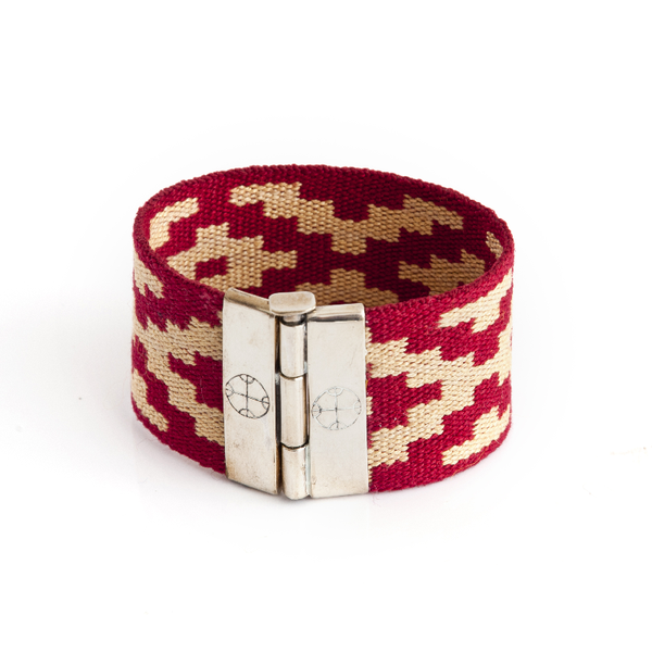 Pampa Red Cotton Bracelet