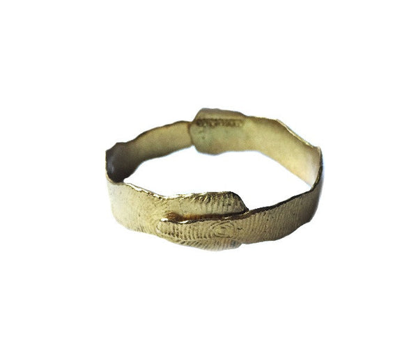 Skin Gold Bangle